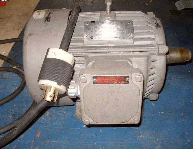 TOSHIBA 5 hp Motor, AC,